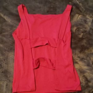 Arden B cut out back with scoop neck tank